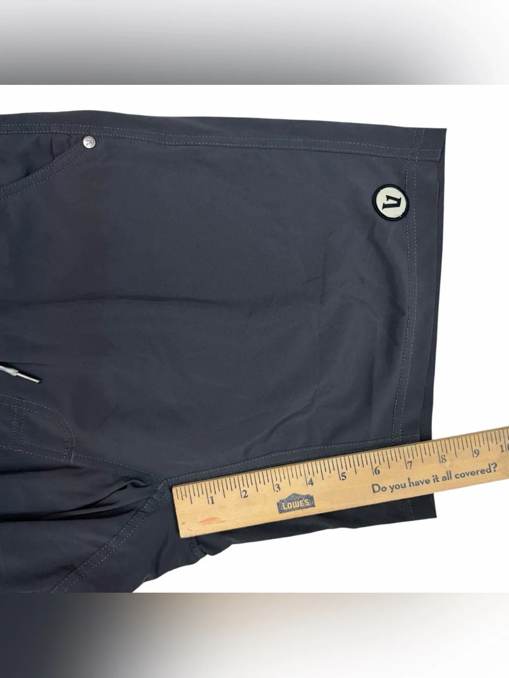 Vuori Kore Shorts Mens Large Grey 7” Lined Athletic Hybrid Performance Gym Swim